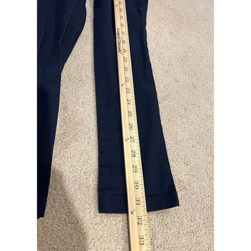 Old Navy Skinny Chinos in Dark Blue - Size 12 Slim